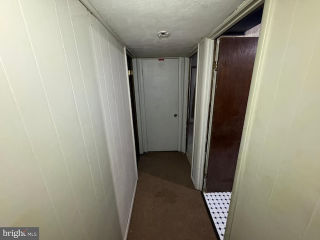 8267 Old Mill Rd, Pasadena, MD 21122 - corridor with a textured ceiling