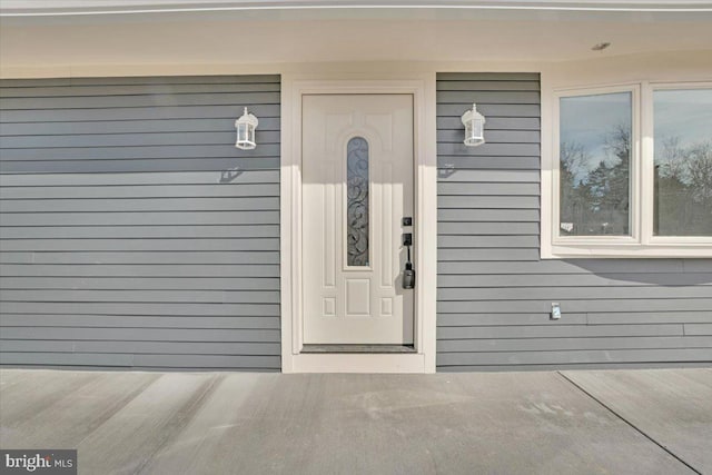 view of property entrance