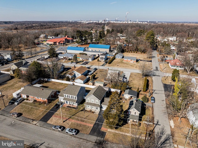 birds eye view of property featuring a residential view