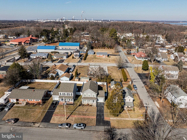 drone / aerial view featuring a residential view