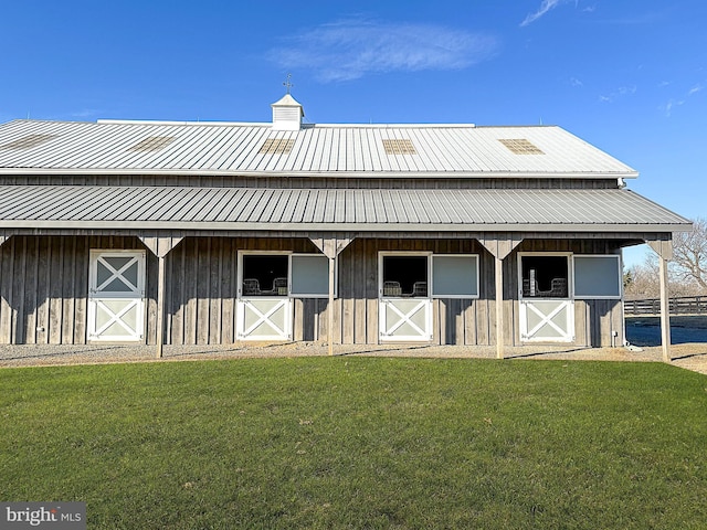 view of stable