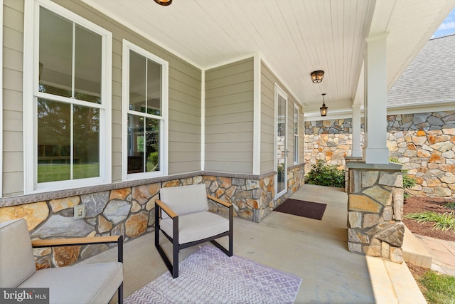 36976 Walnut Park Ln, Purcellville, VA 20132 - view of porch