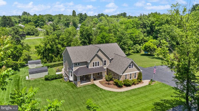 36976 Walnut Park Ln, Purcellville, VA 20132 - view from above of property