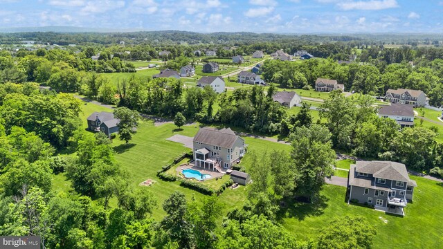 36976 Walnut Park Ln, Purcellville, VA 20132 - aerial perspective of suburban area