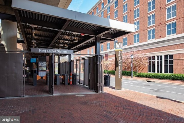 view of patio featuring central AC unit