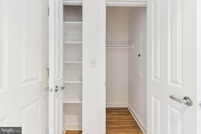 view of closet