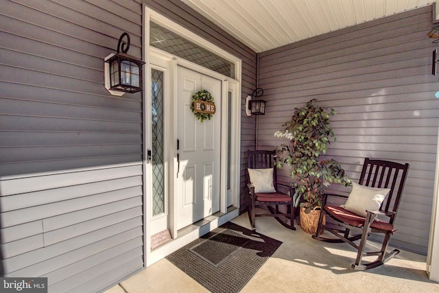 view of property entrance