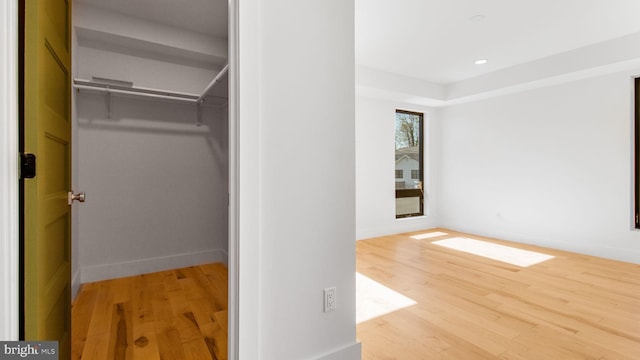 view of closet