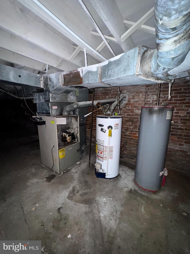 utilities with water heater