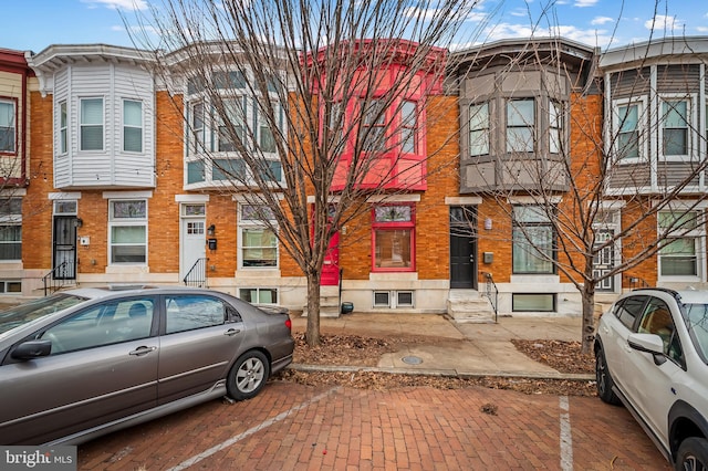 multi unit property with brick siding