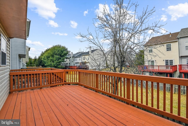 view of deck