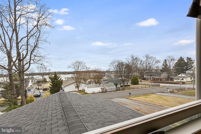 details featuring a residential view