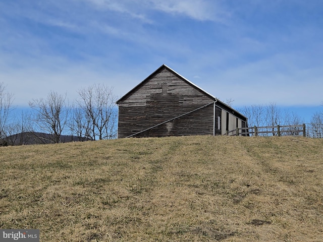 374 Finley Rd, Raphine, VA 24472 - view of outdoor structure with an outdoor structure and fence