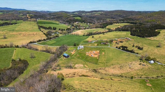 374 Finley Rd, Raphine, VA 24472 - bird's eye view featuring a rural view