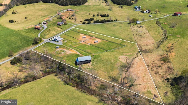 374 Finley Rd, Raphine, VA 24472 - aerial view featuring a rural view