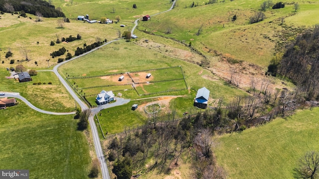 374 Finley Rd, Raphine, VA 24472 - drone / aerial view featuring a rural view