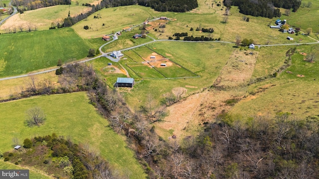 374 Finley Rd, Raphine, VA 24472 - bird's eye view featuring a rural view