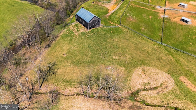 374 Finley Rd, Raphine, VA 24472 - aerial view with a rural view