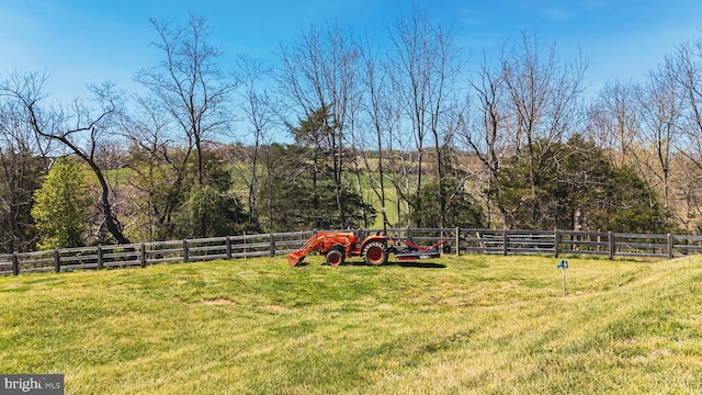 374 Finley Rd, Raphine, VA 24472 - view of yard with fence