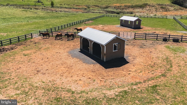 374 Finley Rd, Raphine, VA 24472 - birds eye view of property with a rural view