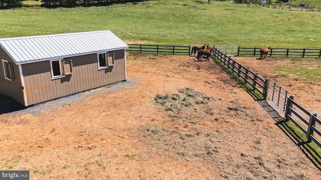 374 Finley Rd, Raphine, VA 24472 - exterior space featuring a rural view and fence