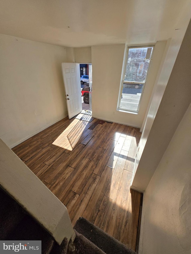 entryway featuring wood finished floors