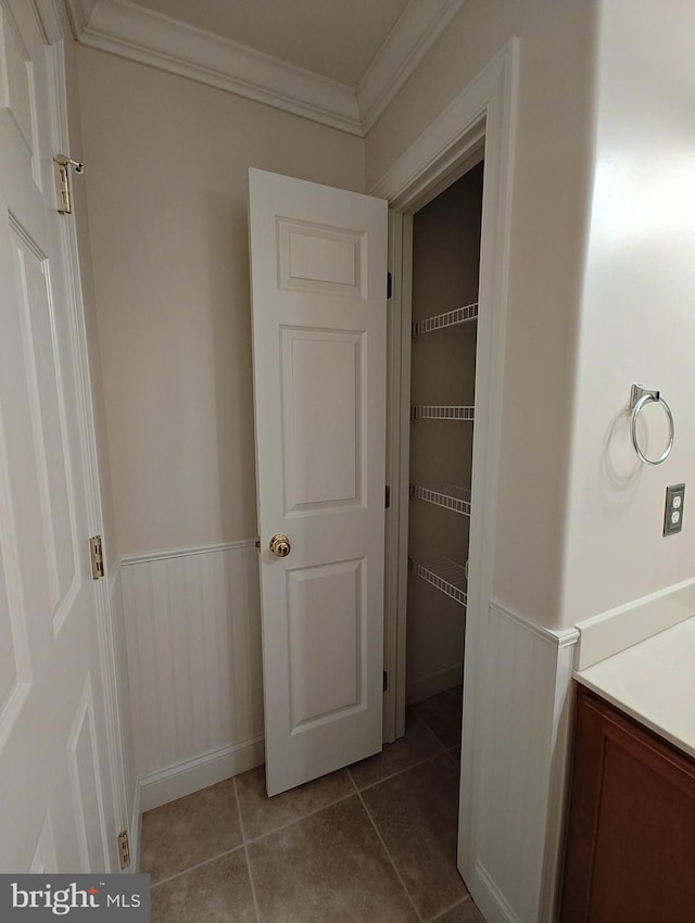 view of closet