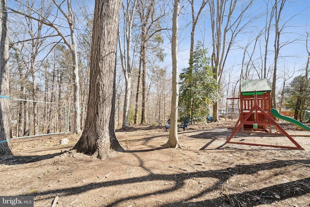 view of communal playground