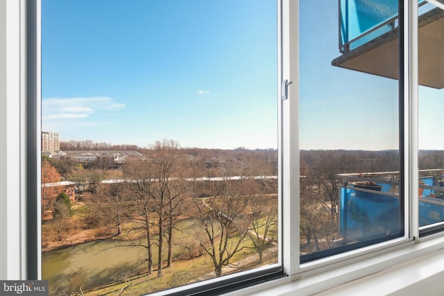 room details with a water view