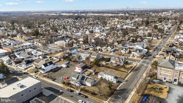 drone / aerial view featuring a residential view