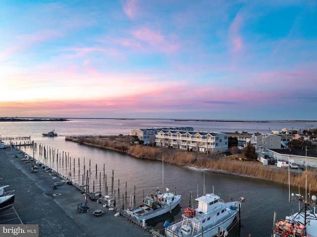 property view of water