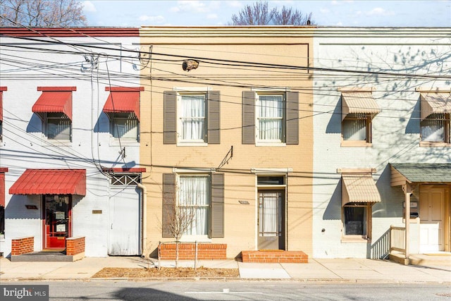 multi unit property with brick siding