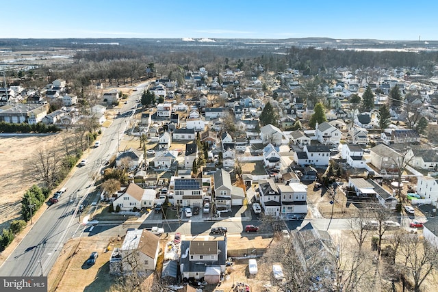 birds eye view of property featuring a residential view