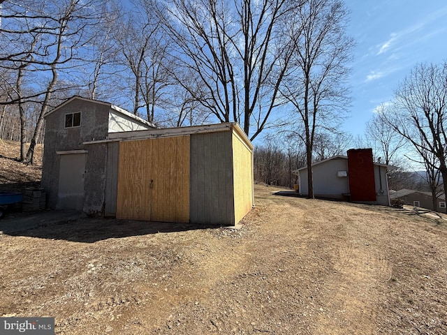 view of outbuilding with an outdoor structure