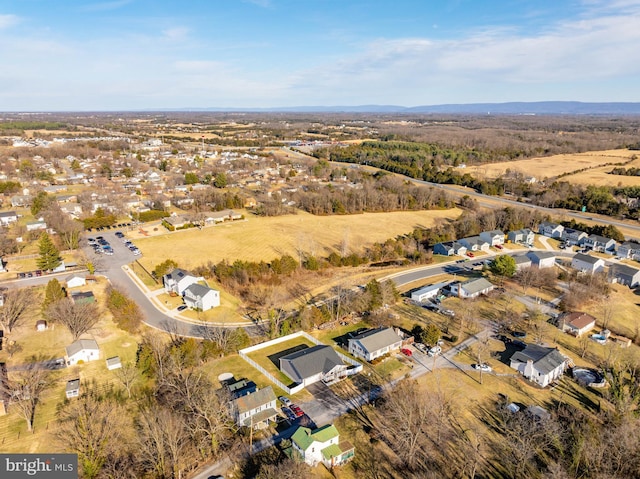 aerial view