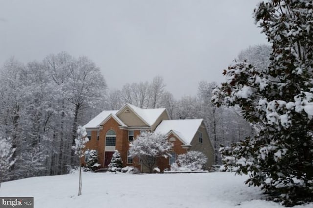 3110 Blackberry Ln, Prince Frederick, MD 20678 - view of snowy exterior