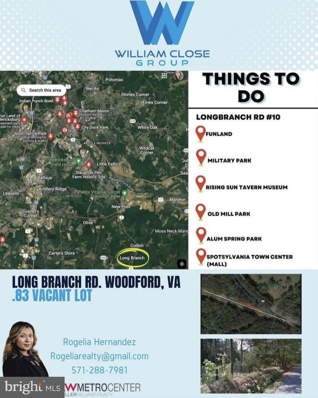 LOT10 Long Branch Rd, Woodford VA, 22580 land for sale