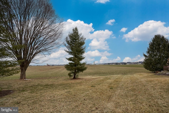 view of nature with a rural view