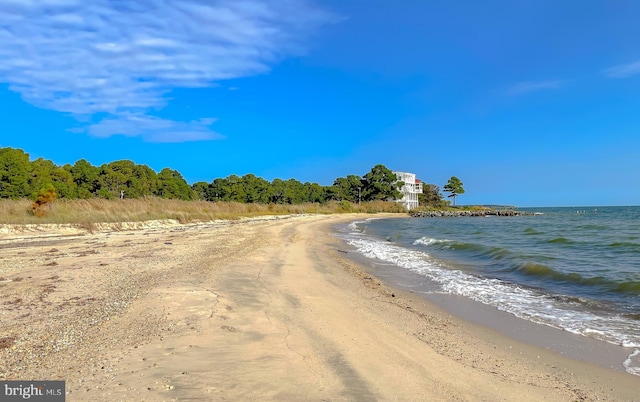 water view with a beach view