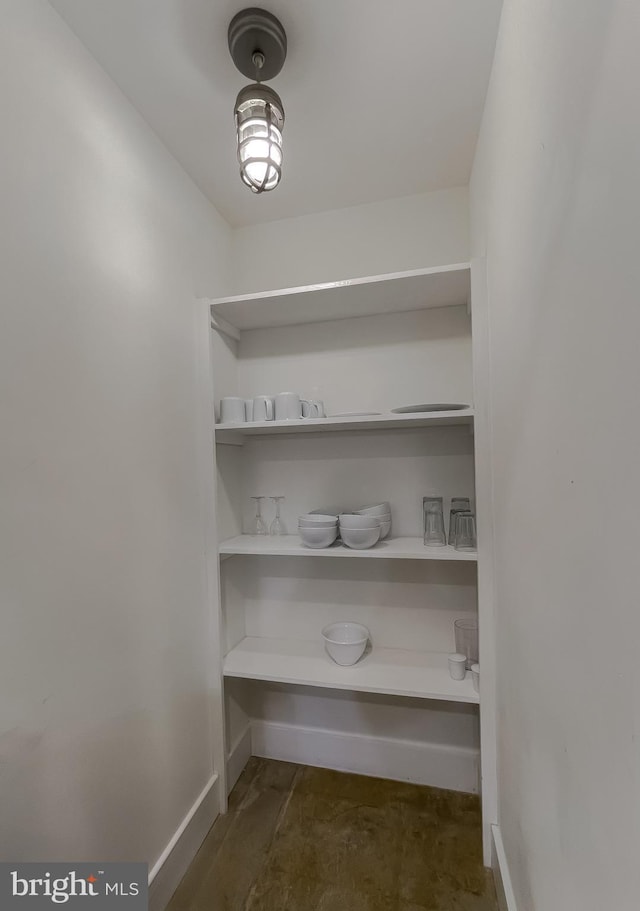 view of pantry