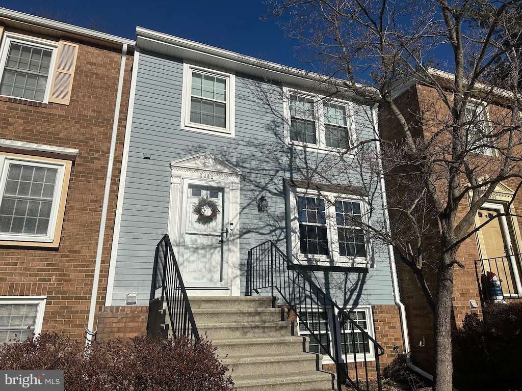 view of townhome / multi-family property