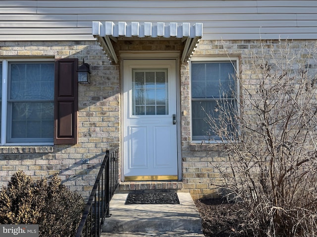 view of property entrance