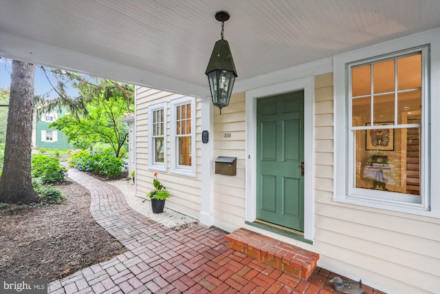 300 E Broad St, Falls Church, VA 22046 - entrance to property featuring a porch