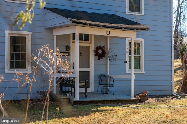 521 Brightfield Rd, Lutherville Timonium, MD 21093 - entrance to property with a lawn and a shingled roof