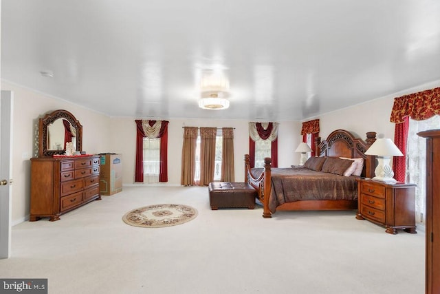 bedroom featuring carpet floors