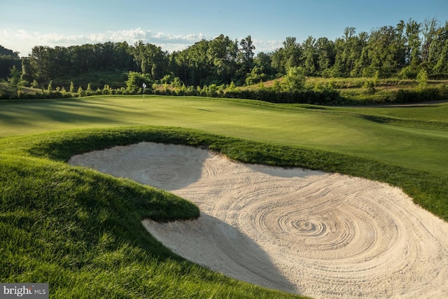 view of home's community with view of golf course