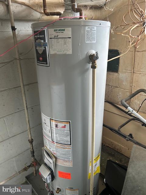 utilities with gas water heater