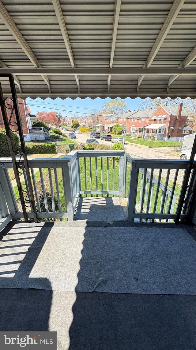5716 Willowton Ave, Baltimore, MD 21239 - balcony featuring a porch