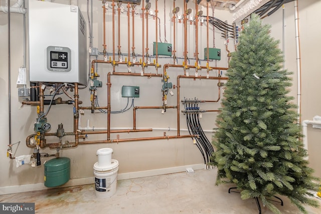 utilities with tankless water heater