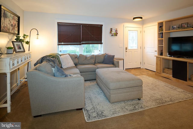 view of living room